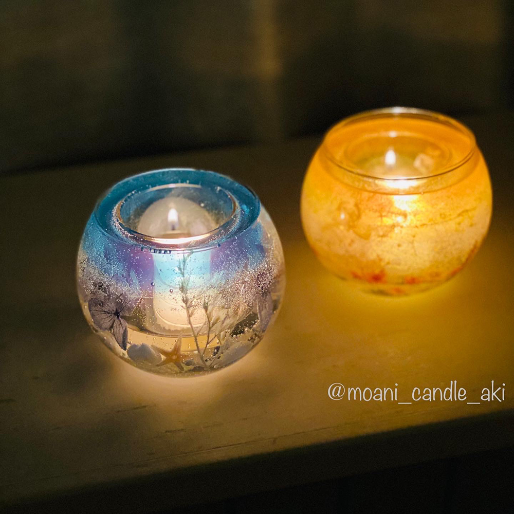 moani candle＠岩槻宵灯
